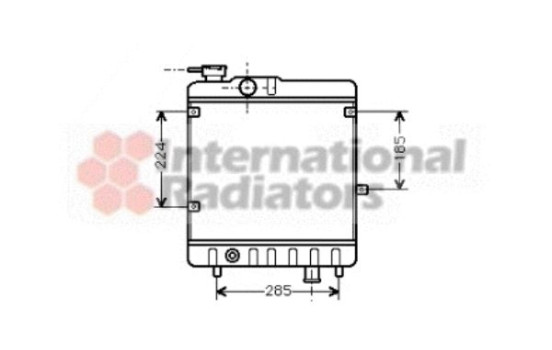 Kylare, motorkylning 17002028 International Radiators, bild 2