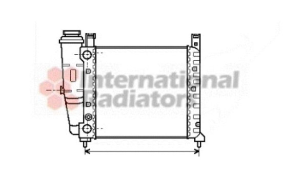 Kylare, motorkylning 17002077 International Radiators, bild 2