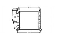 Kylare, motorkylning 17002077 International Radiators