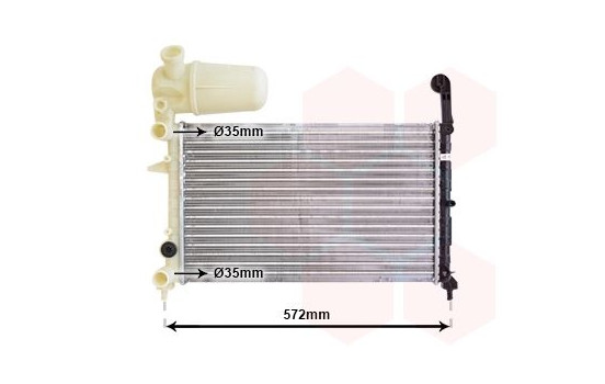 Kylare, motorkylning 17002101 International Radiators, bild 2