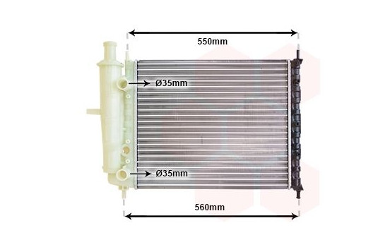 Kylare, motorkylning 17002159 International Radiators, bild 2