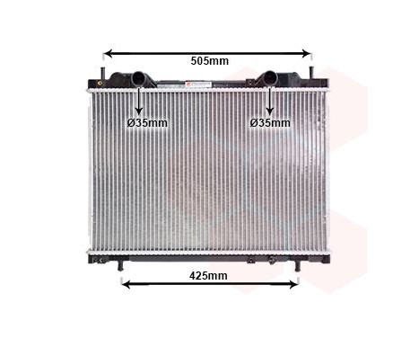 Kylare, motorkylning 17002167 International Radiators, bild 2