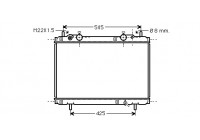 Kylare, motorkylning 17002180 International Radiators