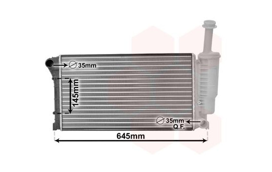 Kylare, motorkylning 17002335 International Radiators