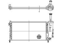 Kylare, motorkylning 17002999 International Radiators