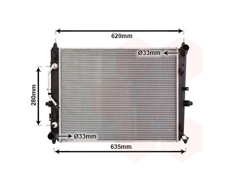Kylare, motorkylning 17012714 International Radiators
