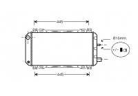 Kylare, motorkylning 18002048 International Radiators