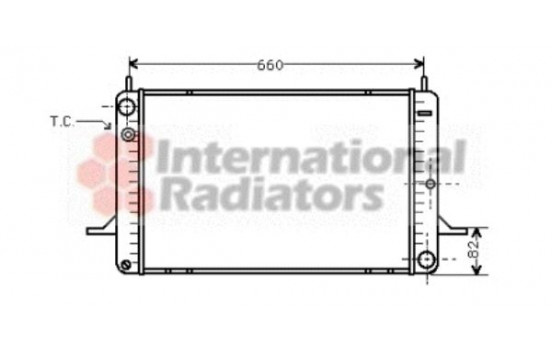 Kylare, motorkylning 18002070 International Radiators