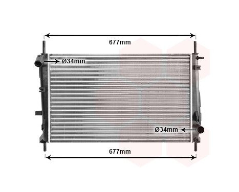 Kylare, motorkylning 18002165 International Radiators