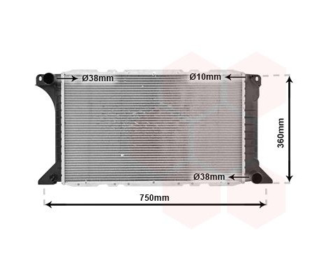 Kylare, motorkylning 18002168 International Radiators