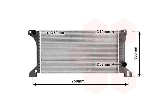 Kylare, motorkylning 18002169 International Radiators