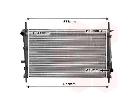 Kylare, motorkylning 18002185 International Radiators