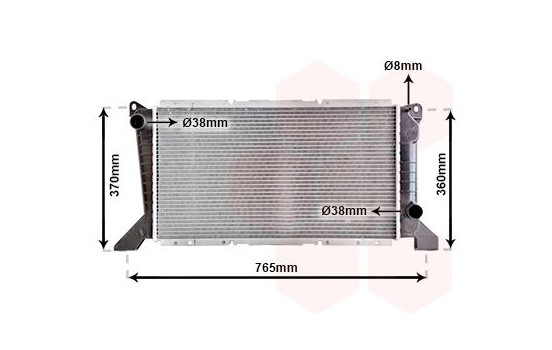 Kylare, motorkylning 18002203 International Radiators, bild 2