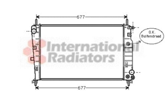 Kylare, motorkylning 18002226 International Radiators, bild 2