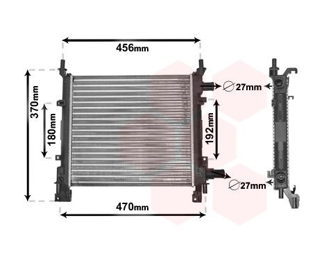 Kylare, motorkylning 18002260 International Radiators, bild 2