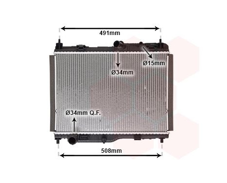 Kylare, motorkylning 18012723 International Radiators