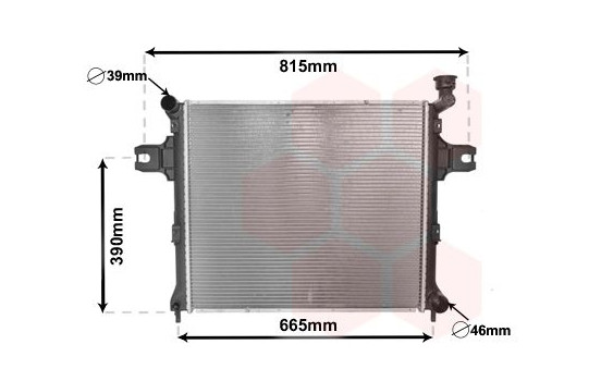 Kylare, motorkylning 21002058 International Radiators