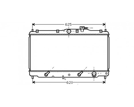 Kylare, motorkylning 25002011 International Radiators