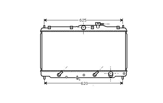 Kylare, motorkylning 25002011 International Radiators