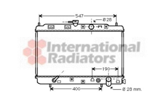 Kylare, motorkylning 25002043 International Radiators, bild 2