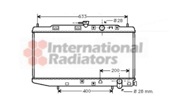 Kylare, motorkylning 25002048 International Radiators, bild 2