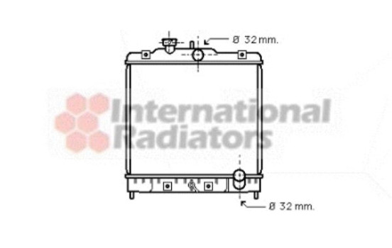 Kylare, motorkylning 25002075 International Radiators, bild 2