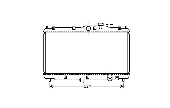 Kylare, motorkylning 25002078 International Radiators
