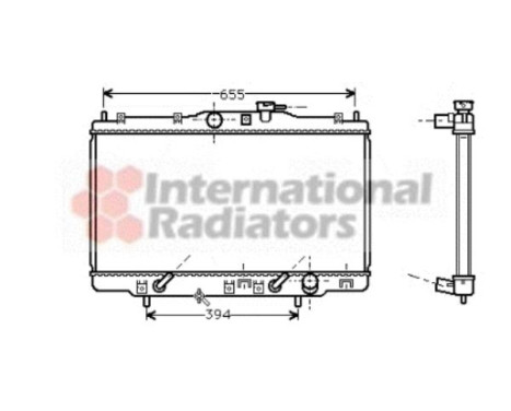 Kylare, motorkylning 25002102 International Radiators, bild 2