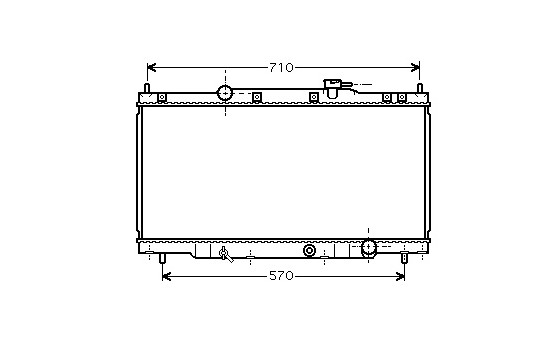 Kylare, motorkylning 25002162 International Radiators