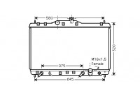 Kylare, motorkylning 25002173 International Radiators