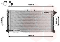 Kylare, motorkylning 27002073 International Radiators