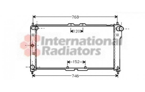 Kylare, motorkylning 27002075 International Radiators