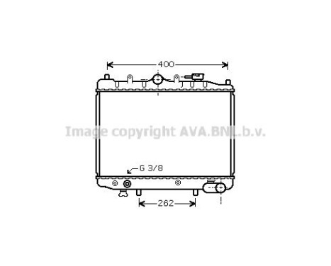 Kylare, motorkylning 27002083 International Radiators