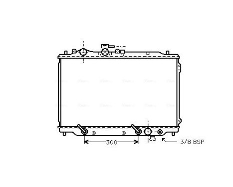 Kylare, motorkylning 27002085 International Radiators