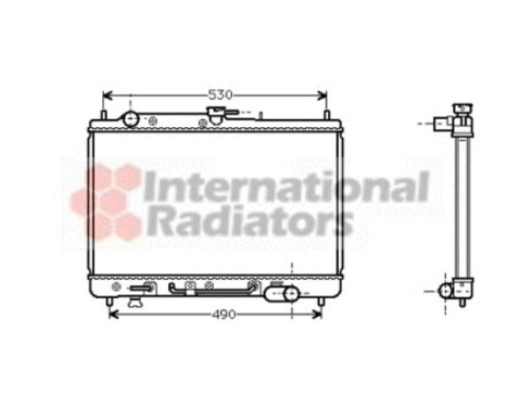 Kylare, motorkylning 27002089 International Radiators
