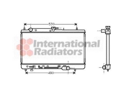 Kylare, motorkylning 27002091 International Radiators