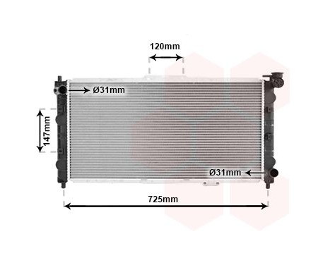 Kylare, motorkylning 27002101 International Radiators