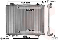 Kylare, motorkylning 27002171 International Radiators