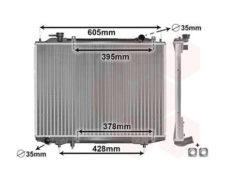 Kylare, motorkylning 27002171 International Radiators