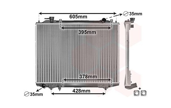 Kylare, motorkylning 27002171 International Radiators