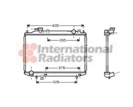 Kylare, motorkylning 27002181 International Radiators