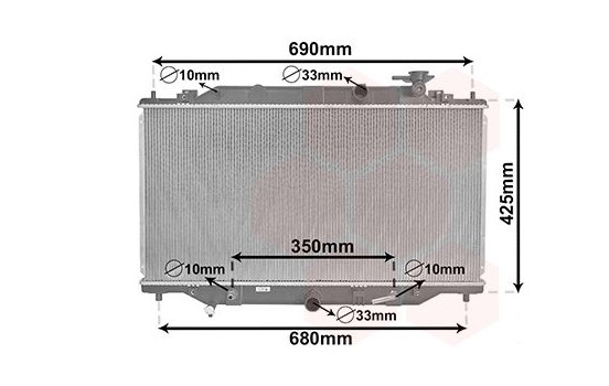 Kylare, motorkylning 27002292 International Radiators