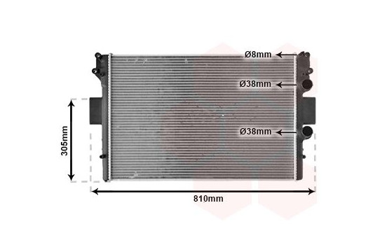 Kylare, motorkylning 28002042 International Radiators, bild 2
