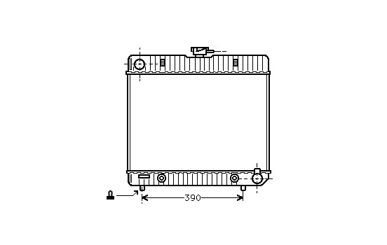 Kylare, motorkylning 30002043 International Radiators, bild 2