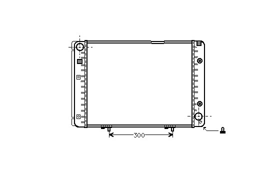 Kylare, motorkylning 30002082 International Radiators