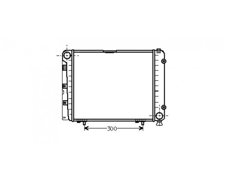 Kylare, motorkylning 30002095 International Radiators