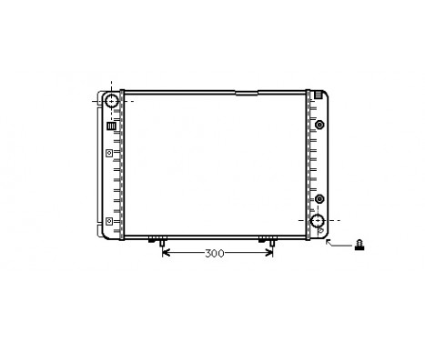 Kylare, motorkylning 30002100 International Radiators