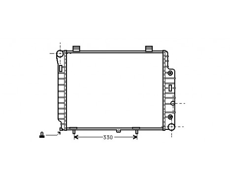 Kylare, motorkylning 30002156 International Radiators