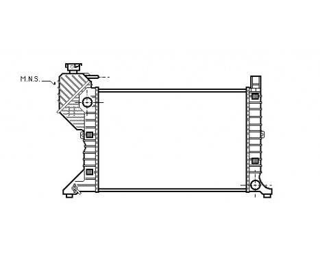 Kylare, motorkylning 30002181 International Radiators