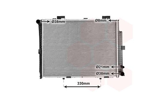 Kylare, motorkylning 30002208 International Radiators, bild 2